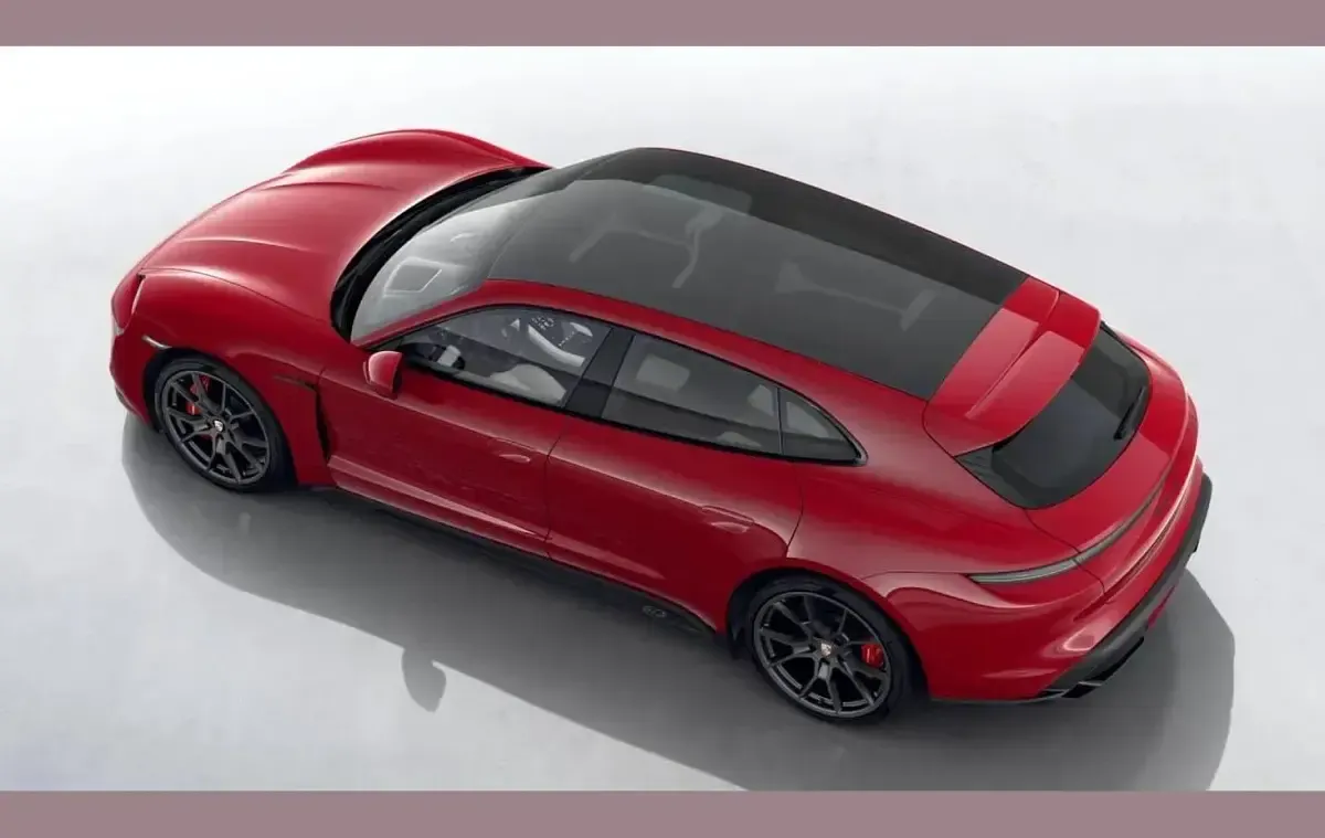 Used Porsche Taycan 439 kW (598 HP) 2023 Red Estate