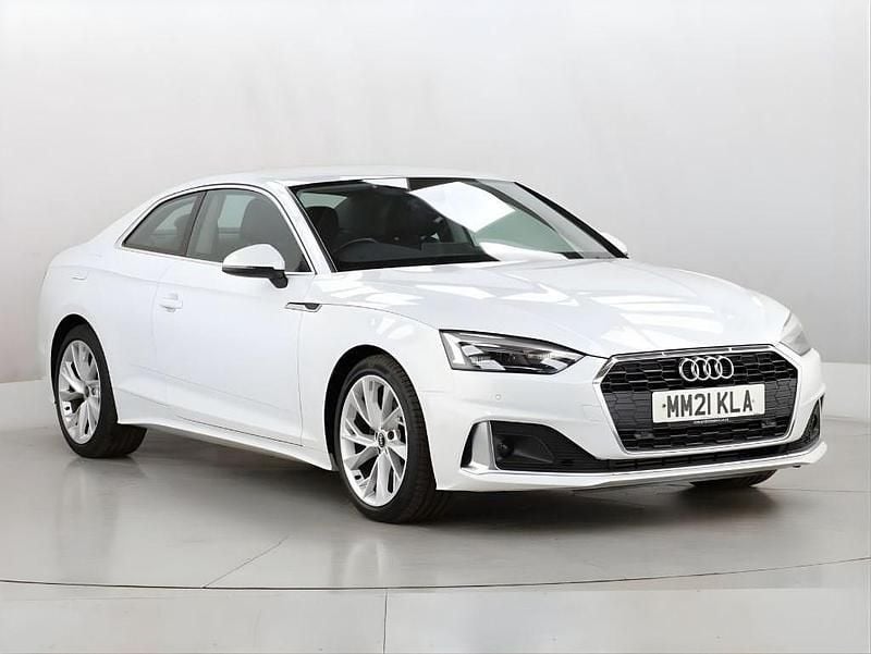 Used Audi A5 Sport 150 HP (110 kW) 2021 White Coupe