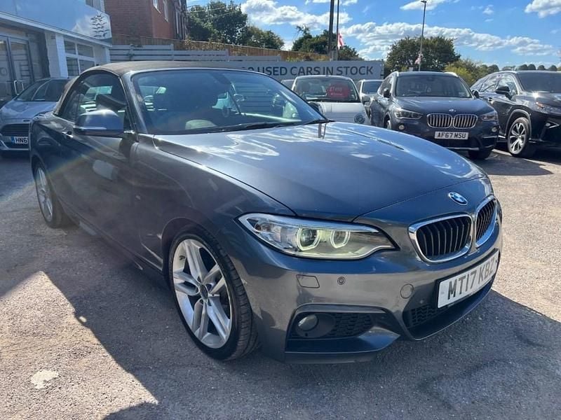 Grey Used 2017 BMW 218 M Sport Cabriolet | £10,490 (Fair price) - Image 1/4