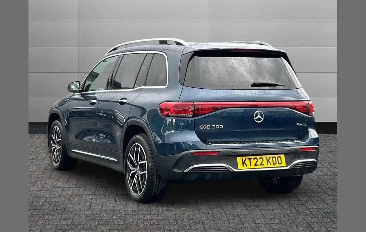 Used Mercedes EQB300 AMG Line Premium 167 kW (228 HP) 2022 Blue SUV