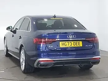 Used Audi A4 S-Line 204 HP (150 kW) 2023 Blue Sedan