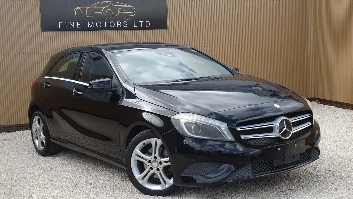 Used Mercedes A180 Sport Edition 122 HP (89 kW) 2013 Black Hatchback