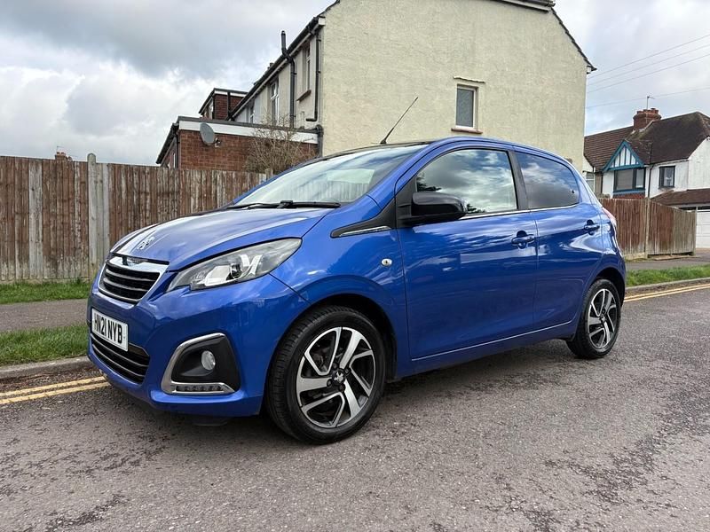 Used Peugeot 108 Allure 2021 Blue Hatchback
