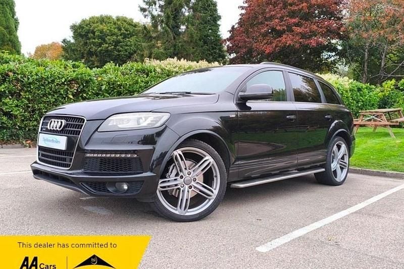Black Used 2012 Audi Q7 S-line plus SUV | £9,479 (Fair price) - Image 1/1