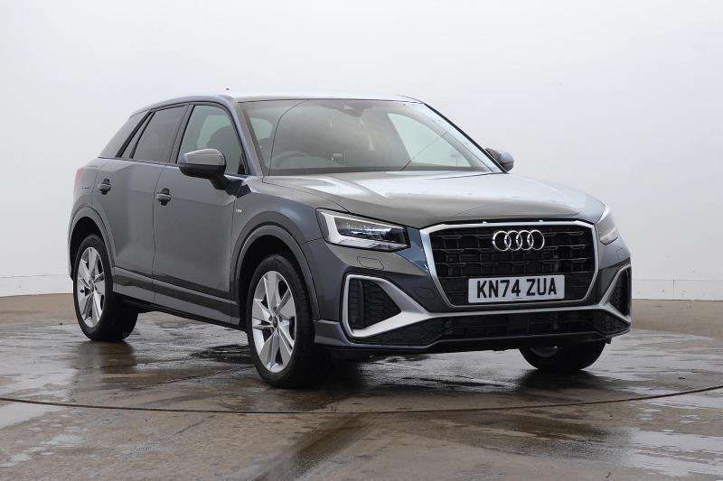 Grey Used 2024 Audi Q2 S-Line SUV | £28,490 (Fair price) - Image 1/2