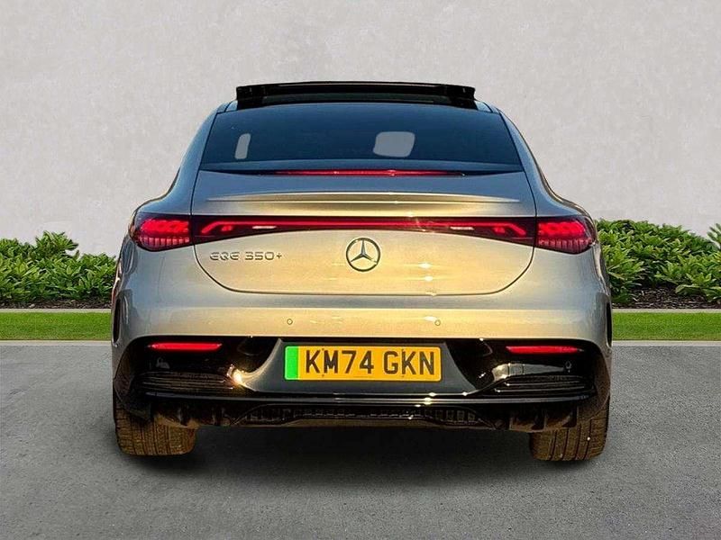 Used Mercedes EQE350 AMG line 214 kW (292 HP) 2024 Silver Sedan