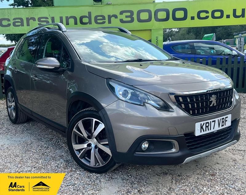 Grey Used 2017 Peugeot 2008 Allure SUV | £5,650 (Fair price) - Image 1/4