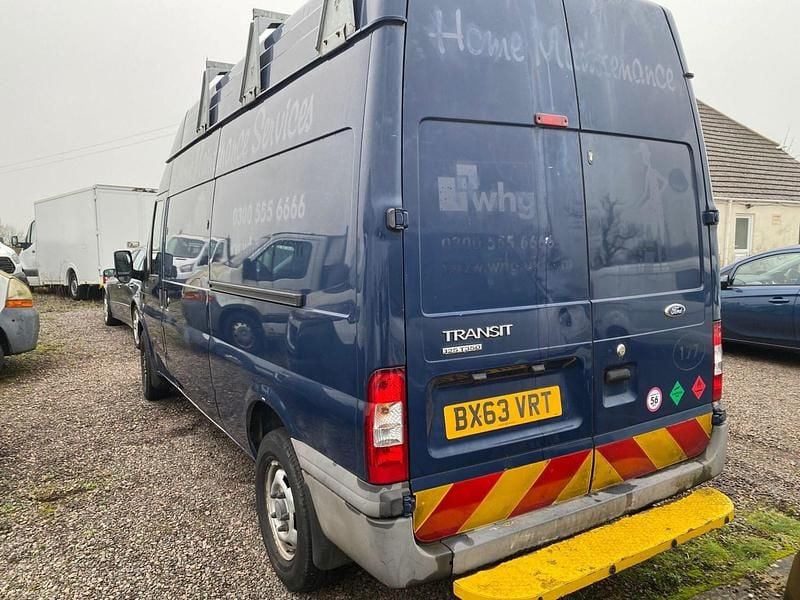 Used Ford Transit 125 HP (91 kW) 2013 Blue Van