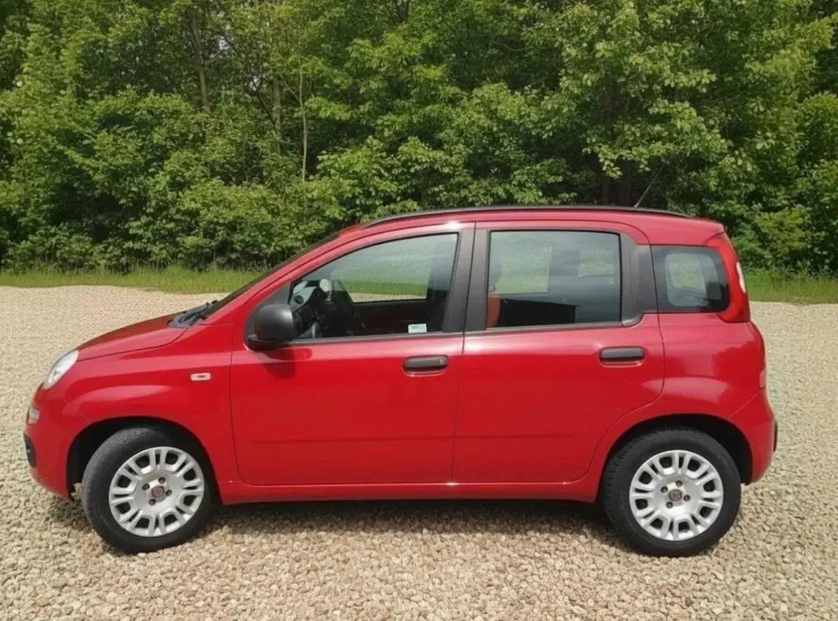 Used Fiat Panda Easy 69 HP (50 kW) 2013 Red Hatchback