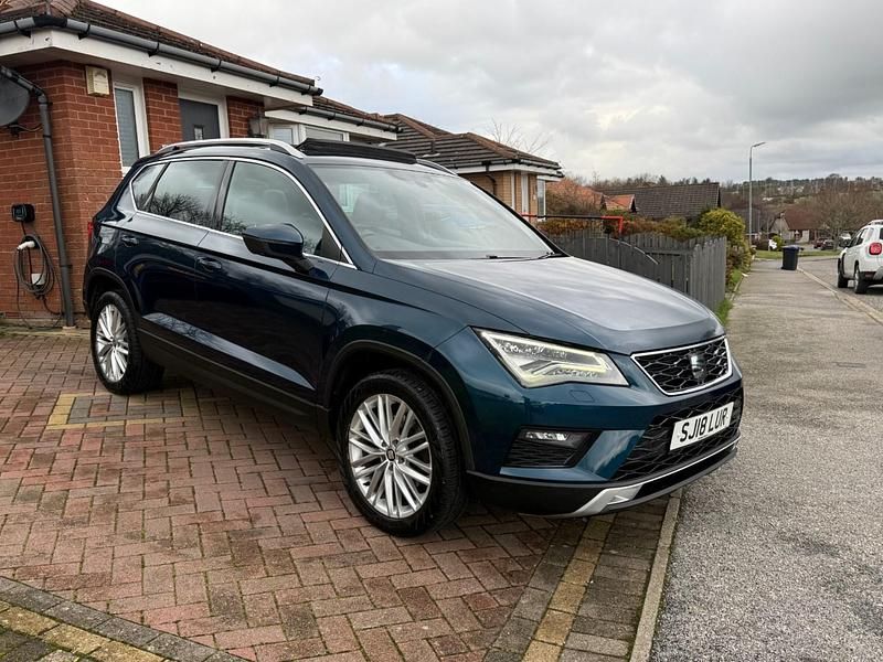 Blue Used 2018 Seat Ateca 4Drive SUV | £5,995 (Good price) - Image 1/4