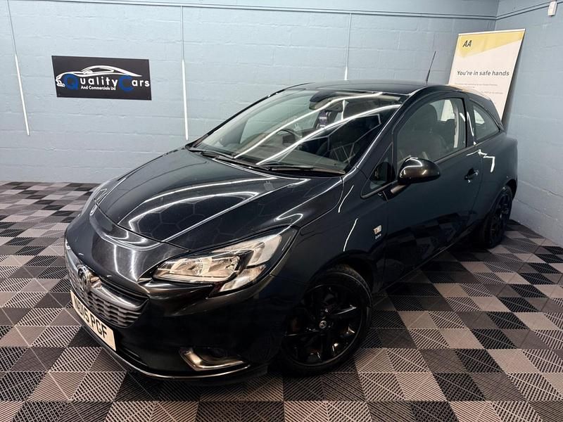 Used Vauxhall Corsa SRi 100 HP (73 kW) 2015 Black Hatchback