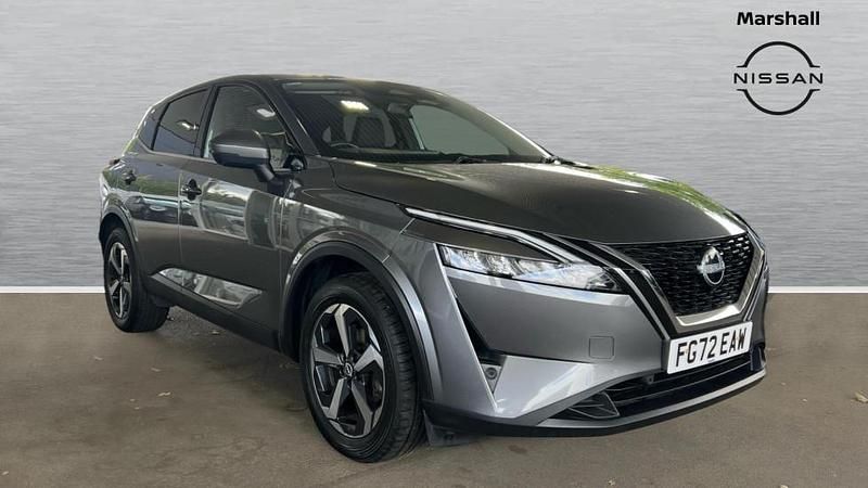 Grey Used 2022 Nissan Qashqai N-Connecta SUV | £17,415 (Fair price) - Image 1/4