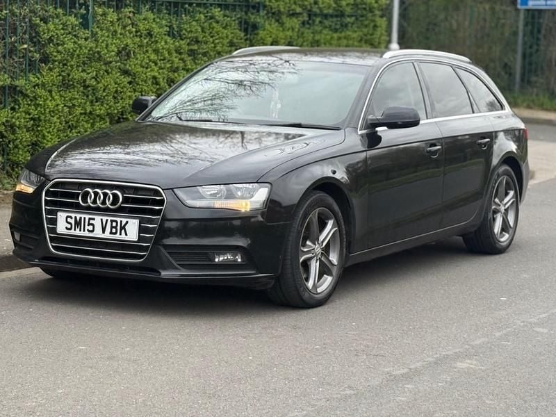 Used Audi A4 163 HP (119 kW) 2015 Black Estate
