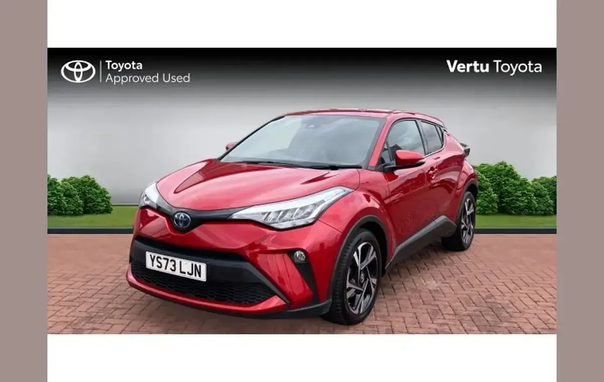 Used Toyota C-HR Design 184 HP (135 kW) 2023 Red SUV