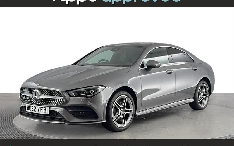Grey Used 2022 Mercedes CLA250e AMG Line Premium Plus Sedan | £23,420 (Fair price) - Image 1/4