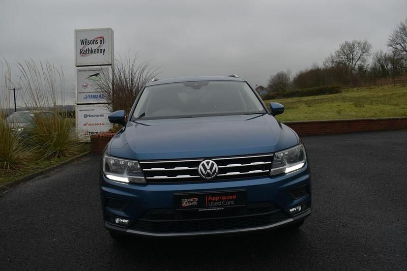 Used VW Tiguan Allspace Match 150 HP (110 kW) 2021 Blue SUV