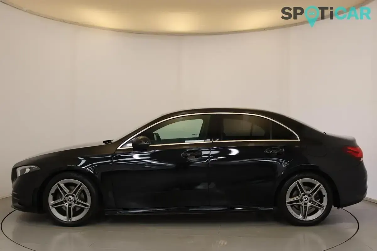 Used Mercedes A200 AMG line 161 HP (118 kW) 2019 Black Sedan
