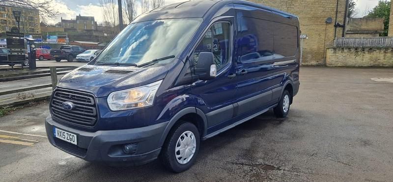 Used Ford Transit 125 HP (91 kW) 2015 Blue Van