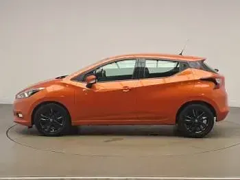 Used Nissan Micra Acenta Limited Edition 100 HP (73 kW) 2020 Orange Hatchback