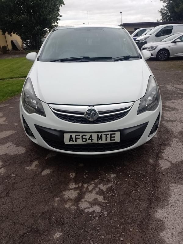 Used Vauxhall Corsa Sportive 95 HP (69 kW) 2014 White Van