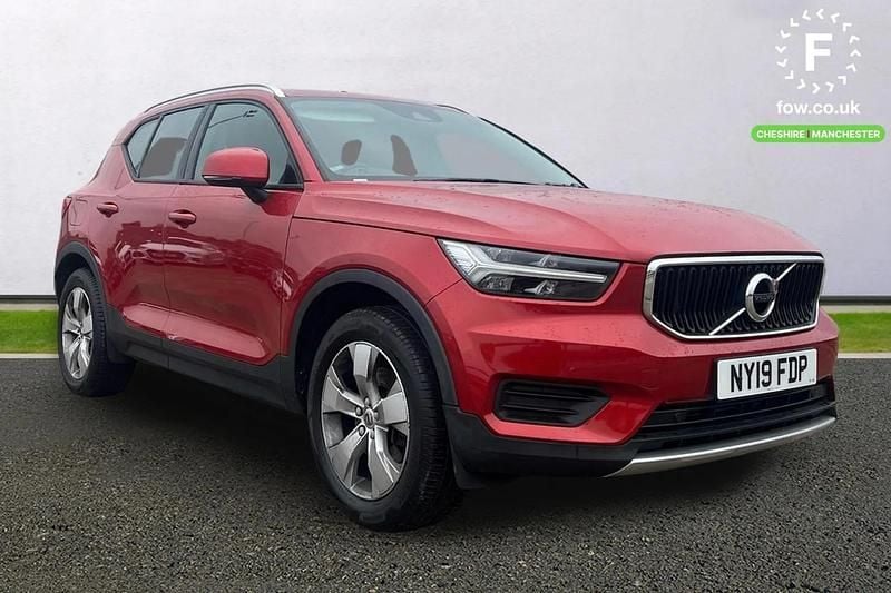 Red Used 2019 Volvo XC40 Momentum SUV | £19,299 (Fair price) - Image 1/4