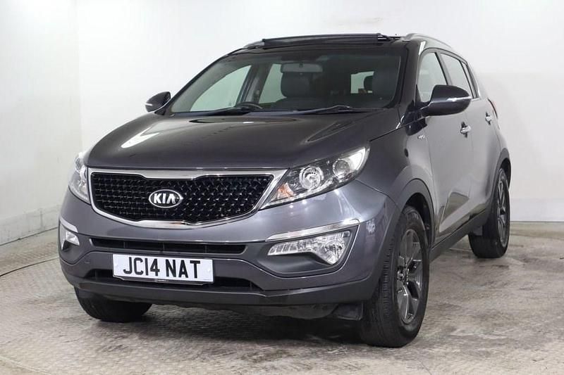 Używany Kia Sportage 134 KM (98 kW) 2014 Srebrny SUV