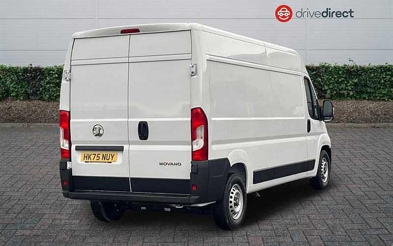 New Vauxhall Movano S 140 HP (102 kW) 2025 Solid  kaolin white MPV