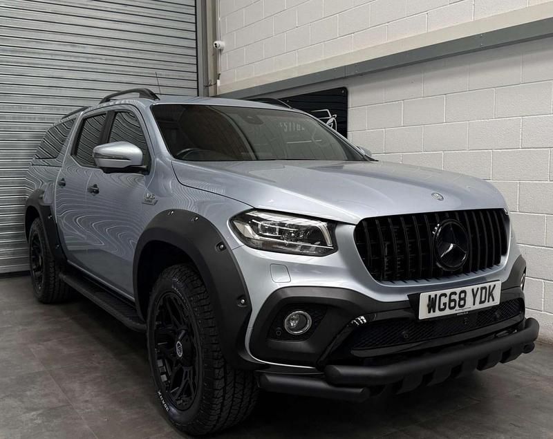 Silver Used 2018 Mercedes X350 Pickup | £21,489 - Image 1/4