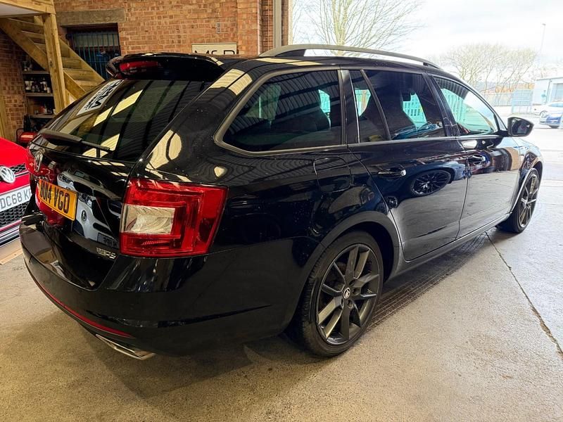 Used Skoda Octavia vRS 2014 Black Hatchback