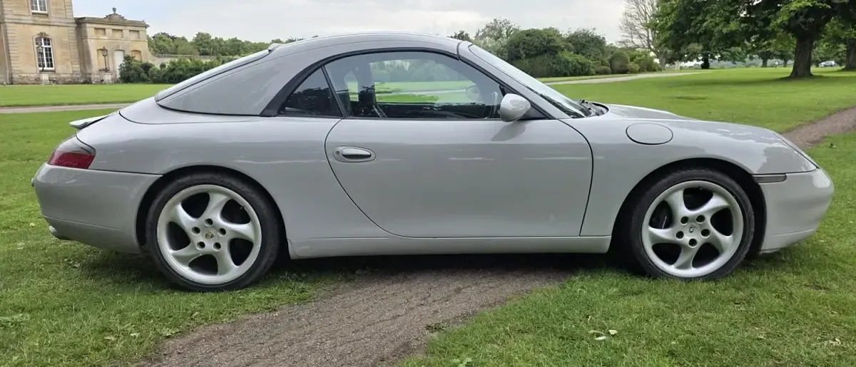 Used Porsche 996 1999 Silver Cabriolet