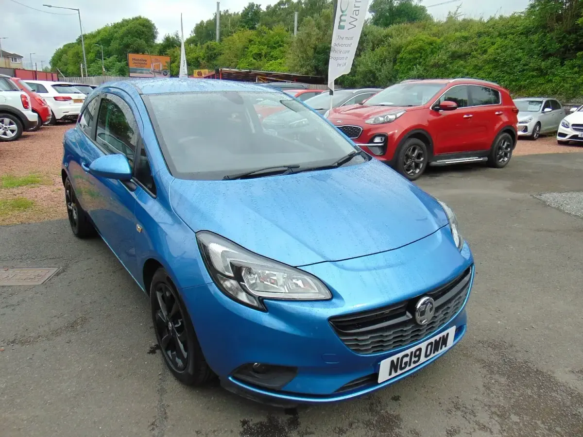 Used Vauxhall Corsa 75 HP (55 kW) 2019 Blue Hatchback