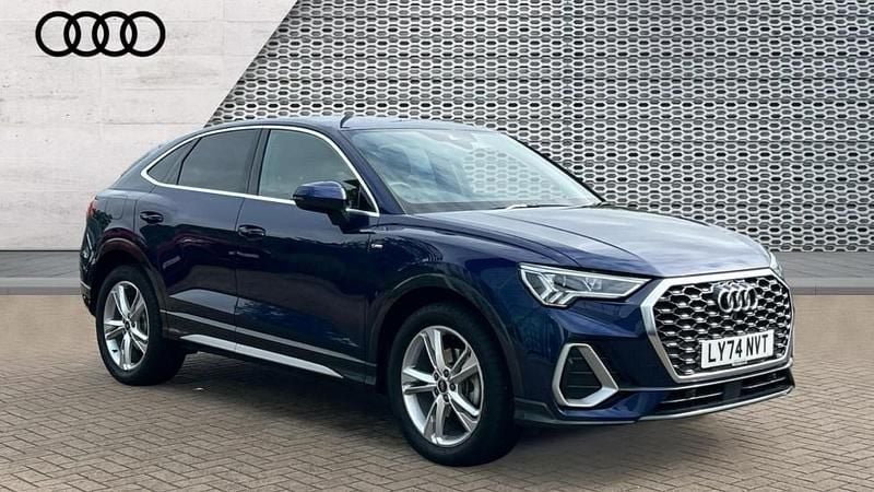 Blue Used 2025 Audi Q3 S-Line SUV | £34,990 - Image 1/4