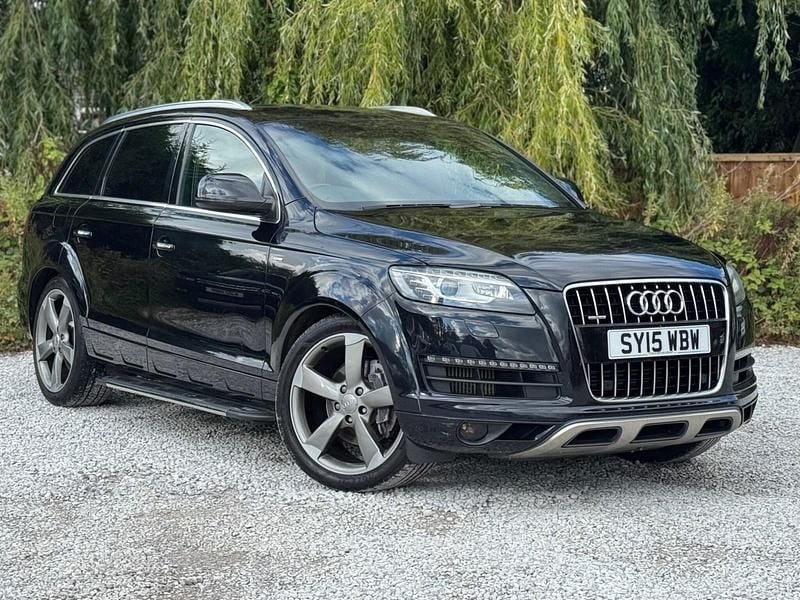 Black Used 2015 Audi Q7 S-Line SUV | £13,995 (Super price) - Image 1/4