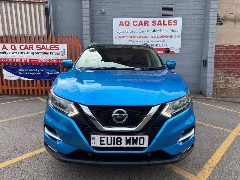 Used Nissan Qashqai N-Connecta 2018 Blue SUV