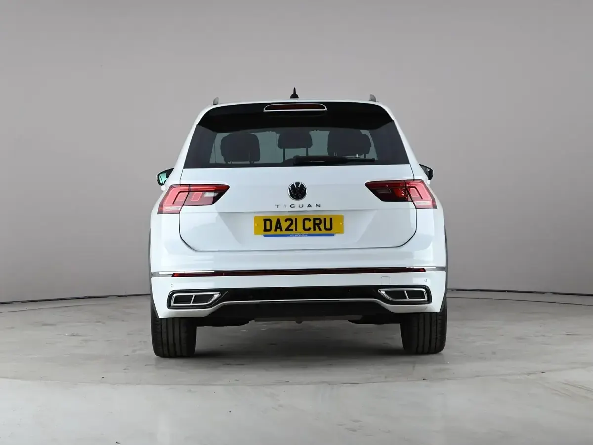 Used VW Tiguan R-line 150 HP (110 kW) 2021 White SUV