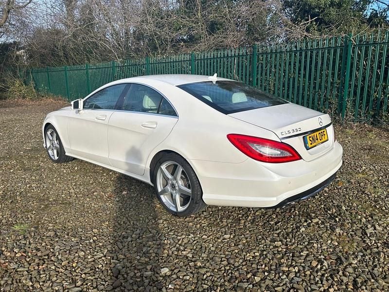 Used Mercedes CLS350 AMG 2014 White Coupe