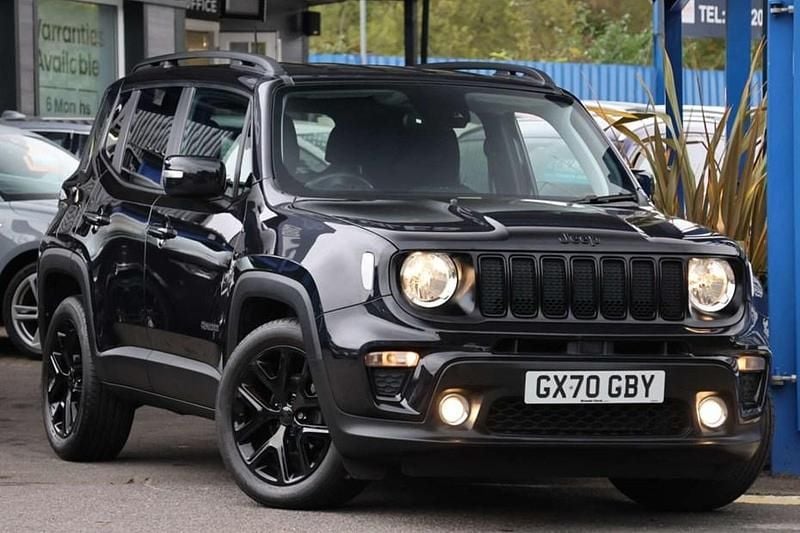 Black Used 2020 Jeep Renegade Night Eagle SUV | £14,491 (Fair price) - Image 1/1