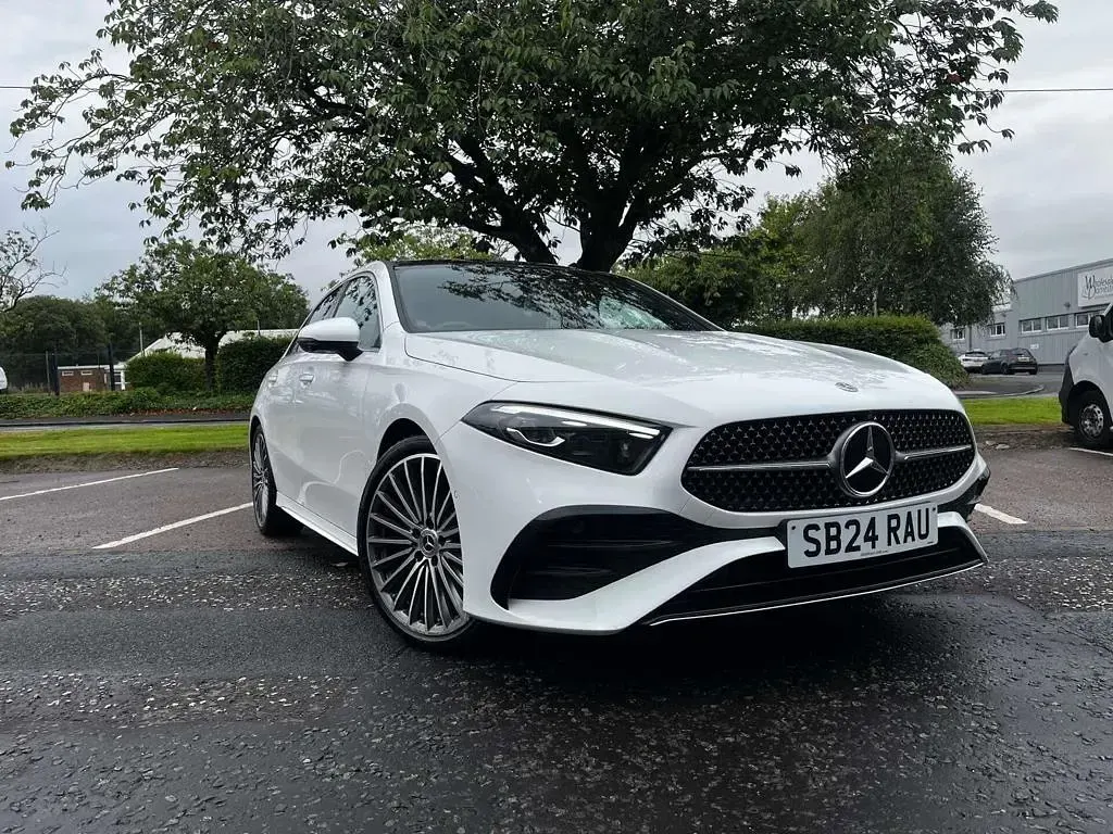 Used Mercedes A200 AMG Line Premium Plus 2024 White Sedan