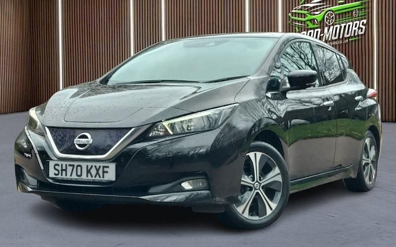 Used Nissan Leaf N-Connecta 110 kW (150 HP) 2020 Black Hatchback