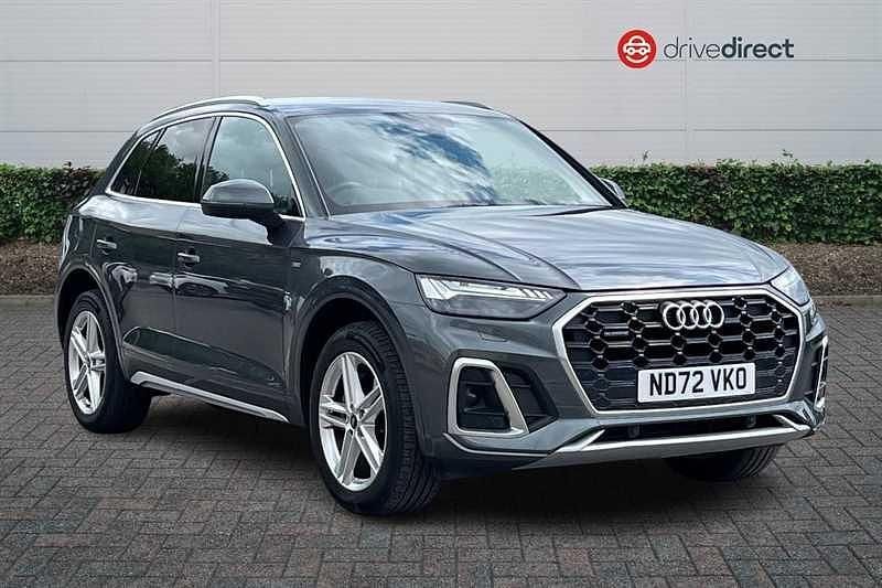Grey Used 2023 Audi Q5 S-Line SUV | £31,850 (Good price) - Image 1/4