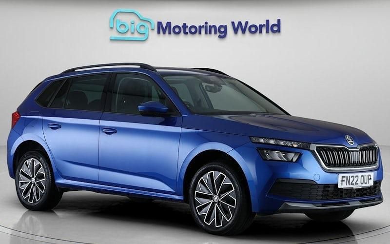 Used Skoda 110 R SE Drive 110 HP (80 kW) 2022 Blue Hatchback
