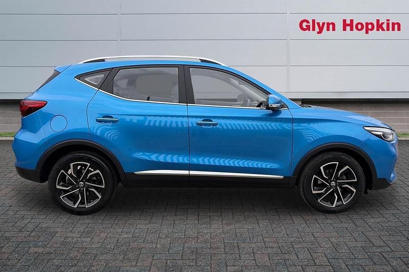 Used MG ZS Exclusive 111 HP (81 kW) 2021 Blue SUV