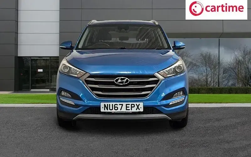 Used Hyundai Tucson SE 116 HP (85 kW) 2017 Blue SUV