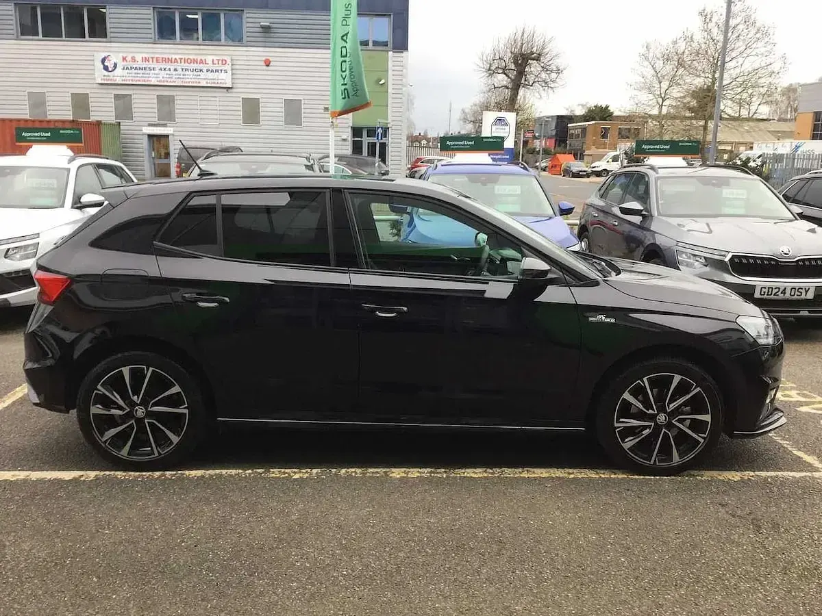 Used Skoda Fabia Monte Carlo 85 HP (62 kW) 2024 Black magic pearl effect Hatchback