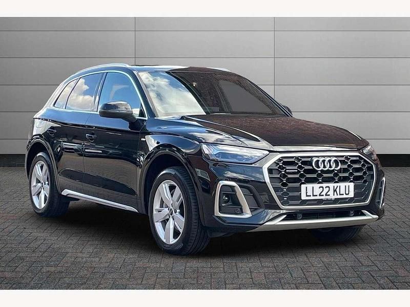 Black Used 2022 Audi Q5 S-Line SUV | £30,895 (Fair price) - Image 1/4