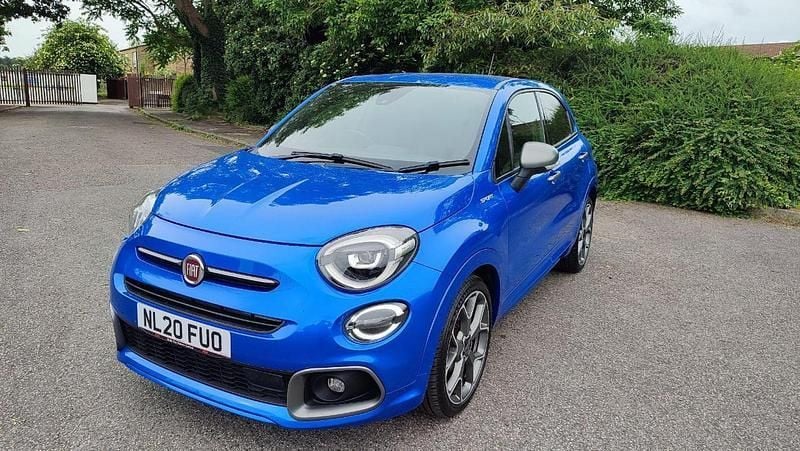 Blue Used 2020 Fiat 500X Sport SUV | £13,000 (A bit pricey) - Image 1/4
