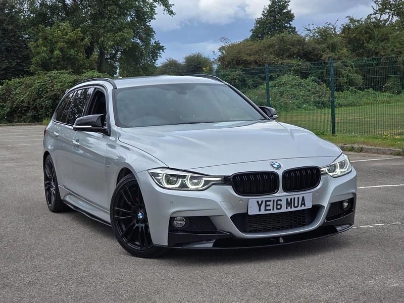 Silver Used 2016 BMW 318 M Sport Estate | £8,495 (Fair price) - Image 1/4