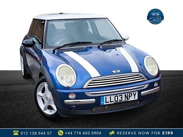Blue Used 2003 Mini Cooper Hatch Hatchback | £2,000 (Expensive) - Image 1/1