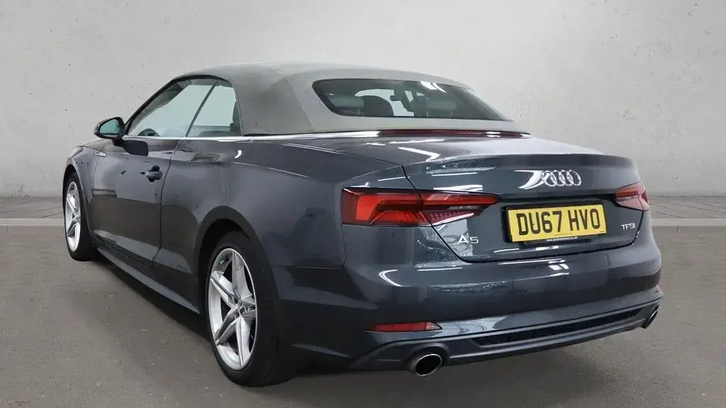 Used Audi Cabriolet S-Line 190 HP (139 kW) 2017 Grey Cabriolet