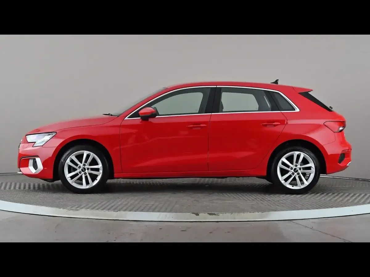 Used Audi A3 Sport 150 HP (110 kW) 2023 Red Sedan